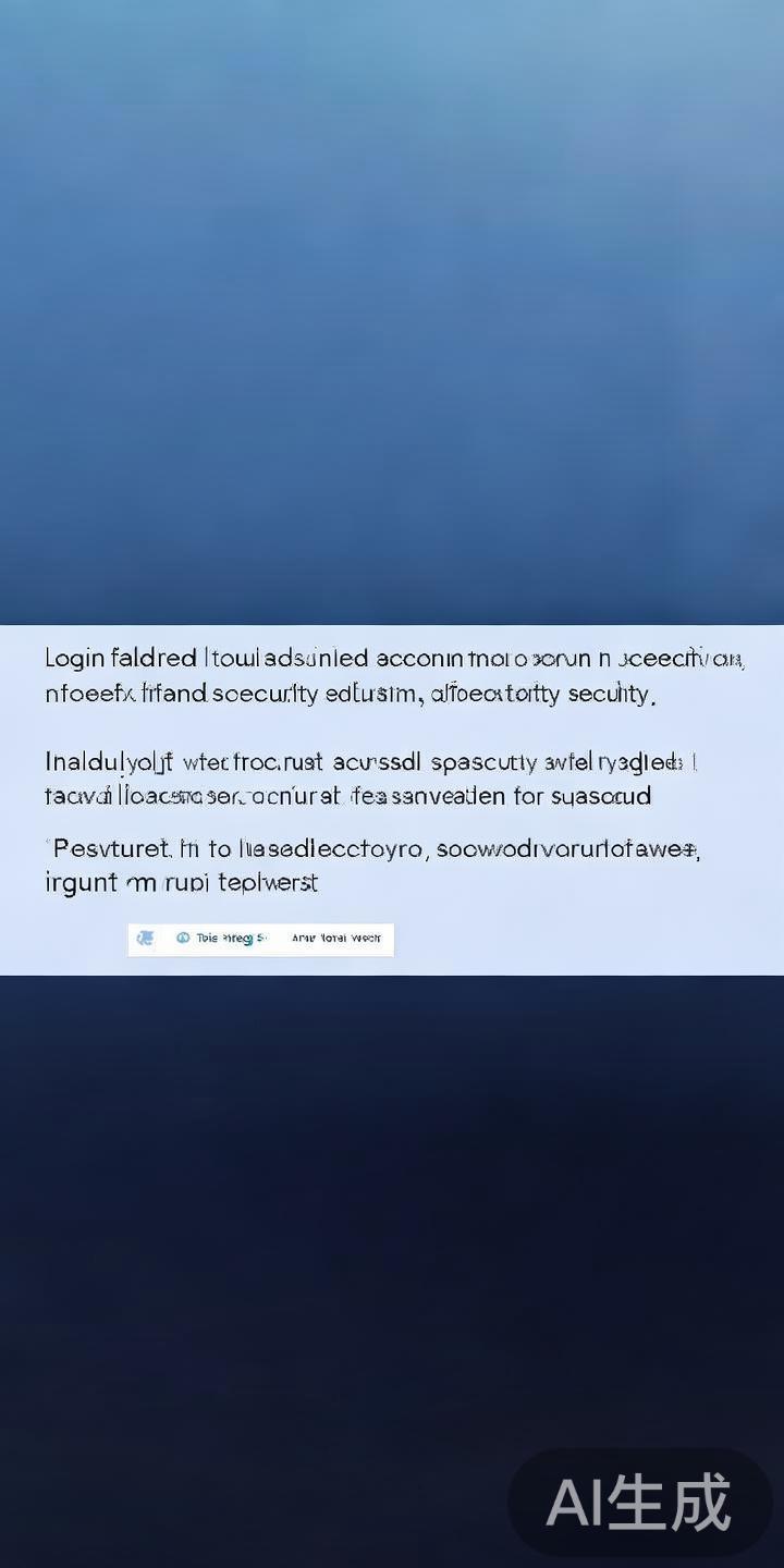 账户信息不符或安全验证未通过也会导致登录失败。请确